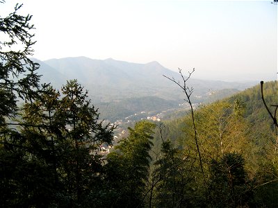 Landscape in Guangde County, Anhui, China