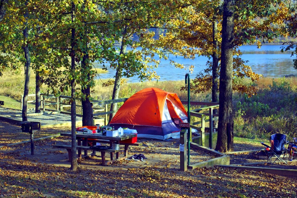 Lake woolly hollow state park