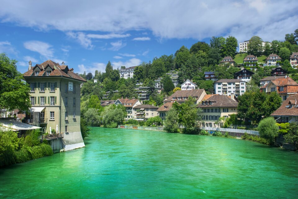 Berne switzerland panorama