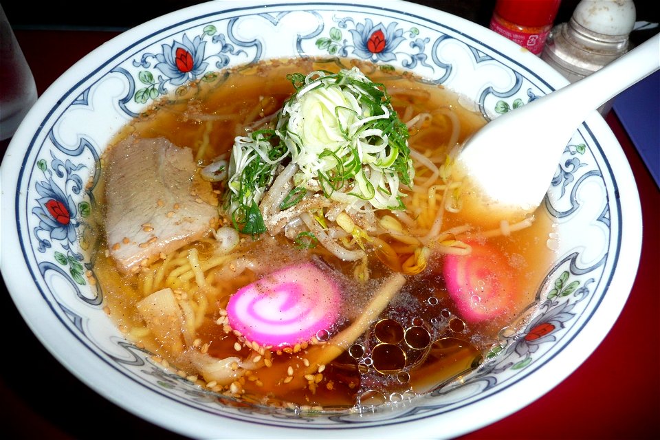 Agodashi Ramen (Ikitsuki, Hirado City, Nagasaki, Japan) "Ago" means Flying fish.