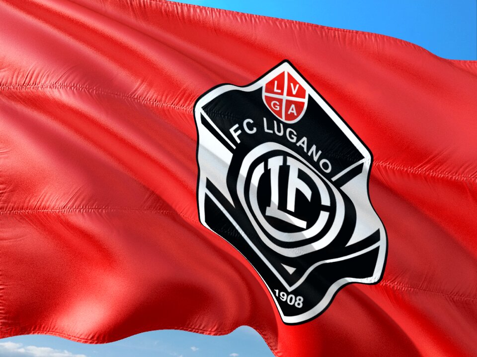 Raiffeisen super league flag fc lugano