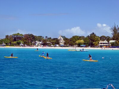 Water sports sport upright