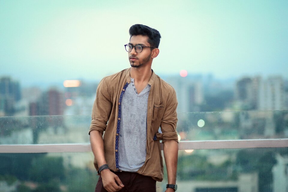 Face young model