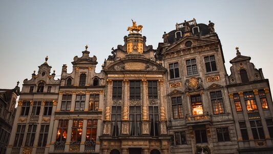 Architecture city belgian photo