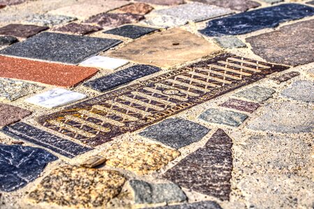 Stone brick concrete