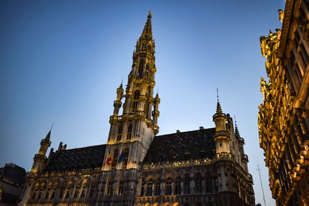 Grand place architecture gothic photo