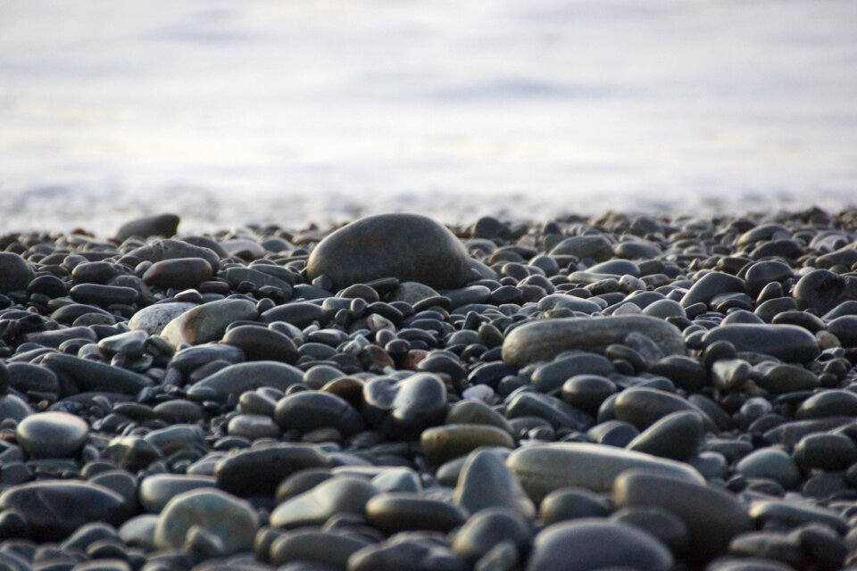 Sea rock stone