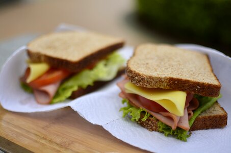 Bread cheese dinner photo