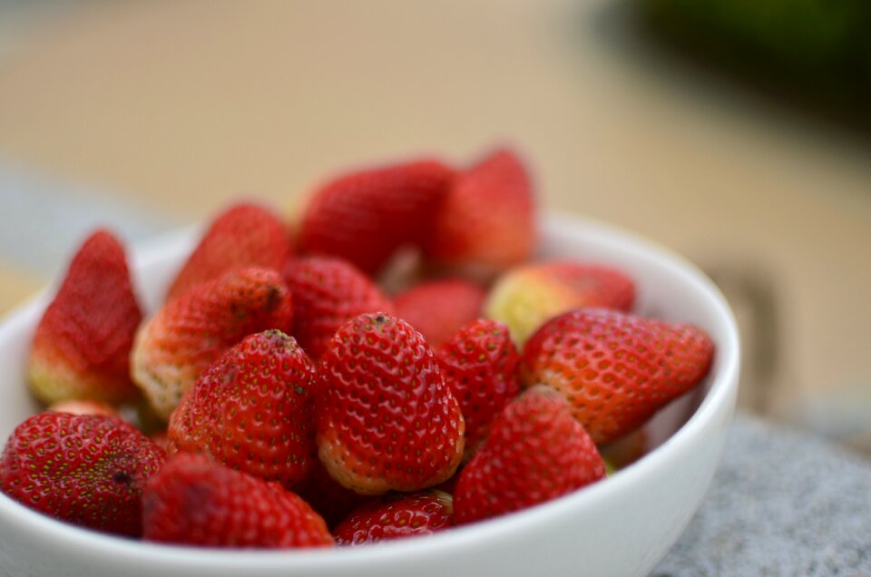 Red fresh vitamins