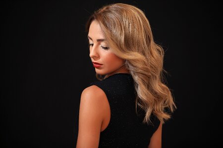 Hair beauty girl