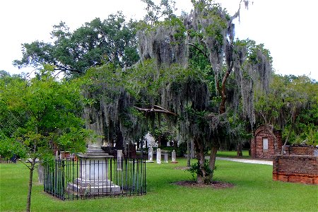 Cemetery in Savannah, GA, 2012