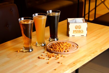 Beer corn snacks
