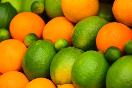 Fruit acid oranges