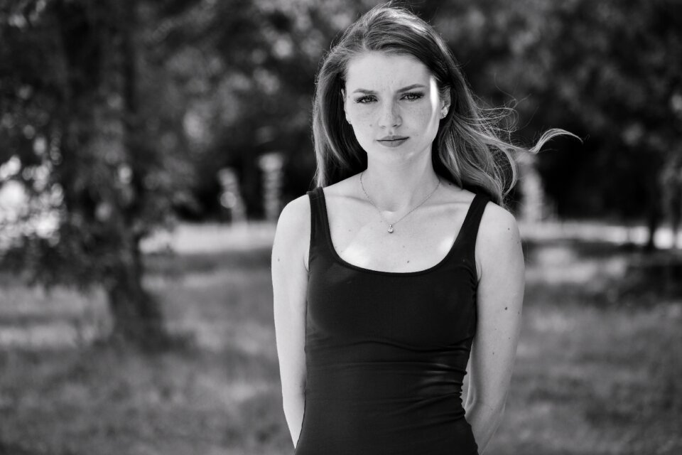 Portrait girl beautiful