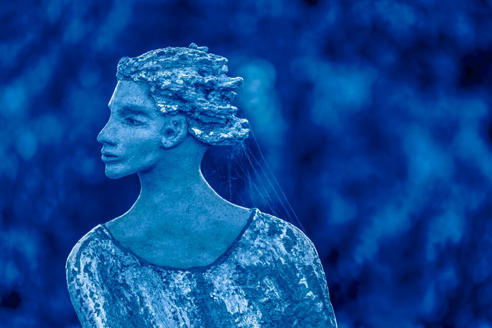 Female statue artwork