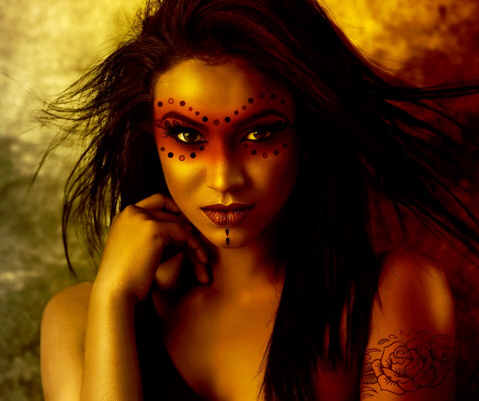Dark witchcraft magic