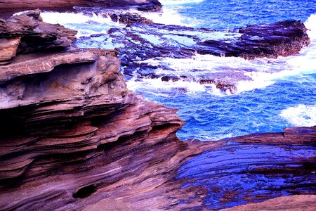 Beach ocean sea photo