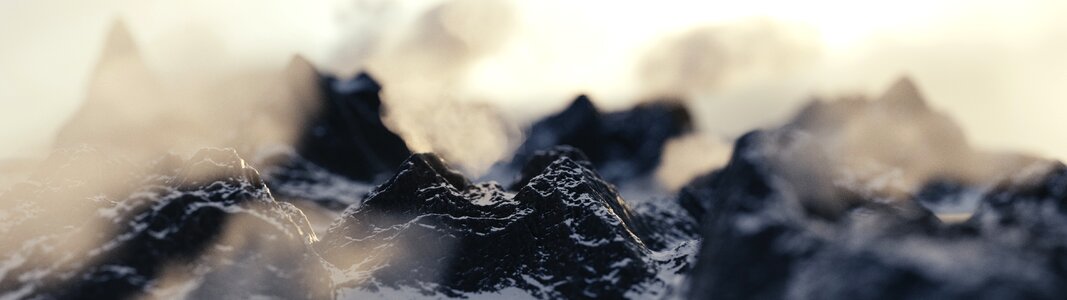 Planet scenic scene