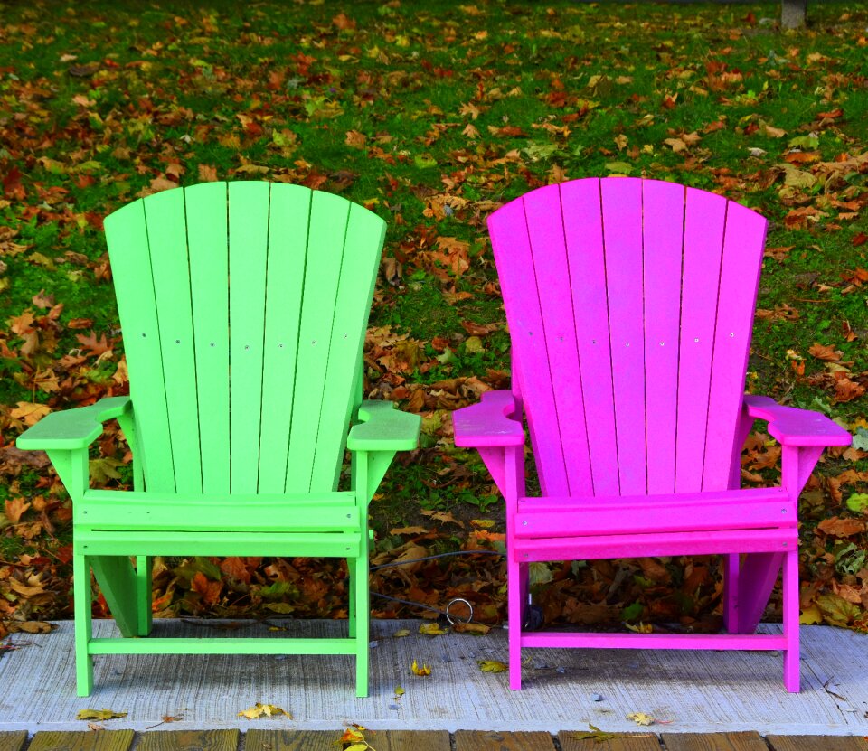 Beach beachchairs colorful