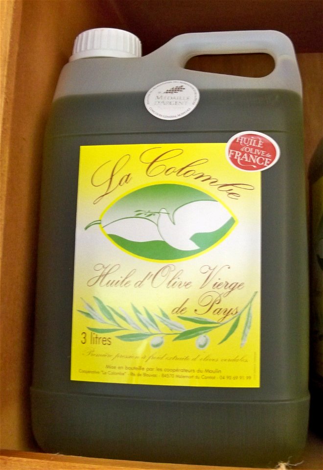 Olives oil from Vaucluse