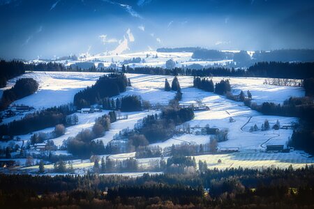 Alpenblick landscape nature photo