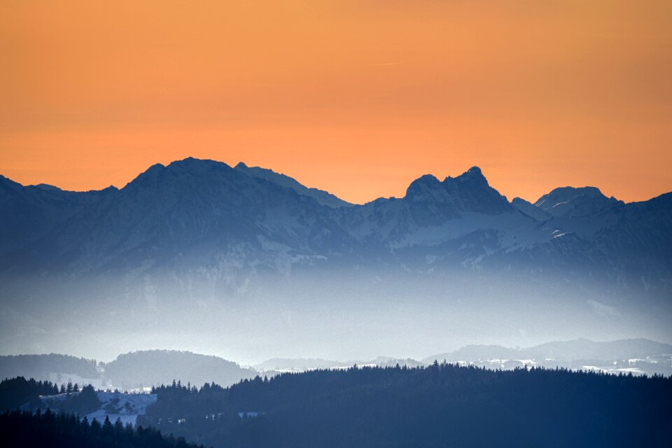 Alpenblick landscape nature