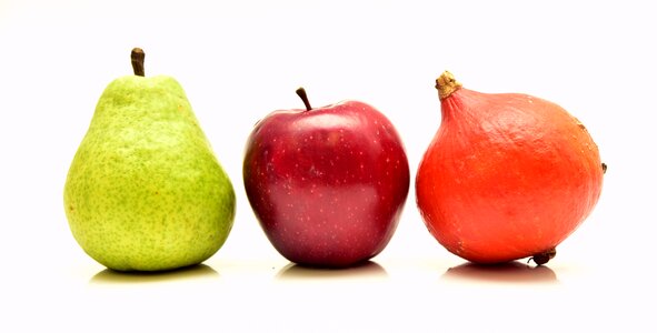 Healthy pear apple photo