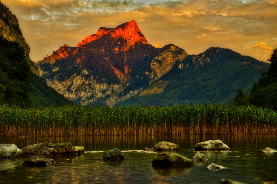 Nature sunset beautiful