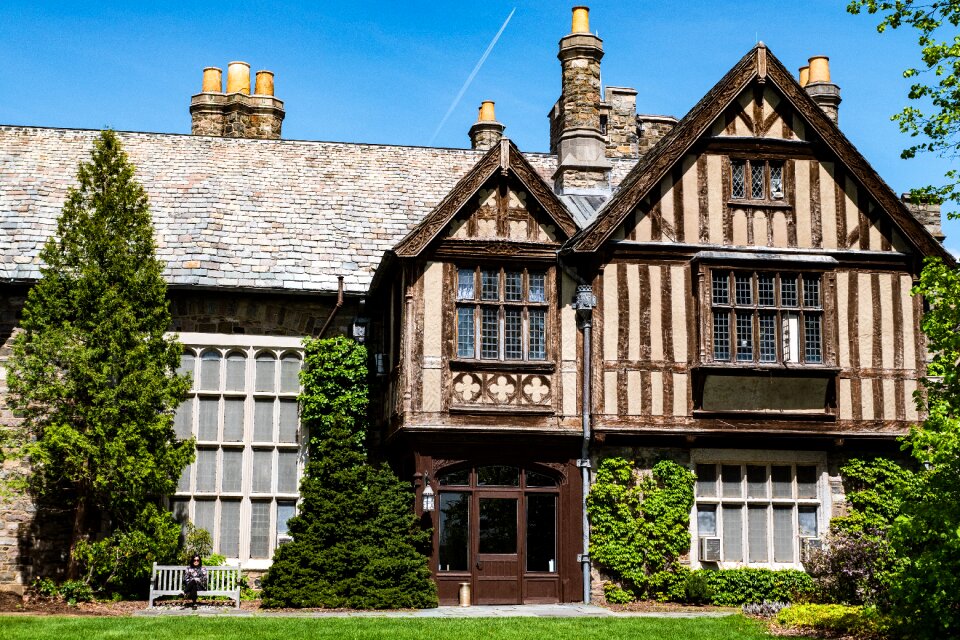 Architecture old house new jersey botanical garden