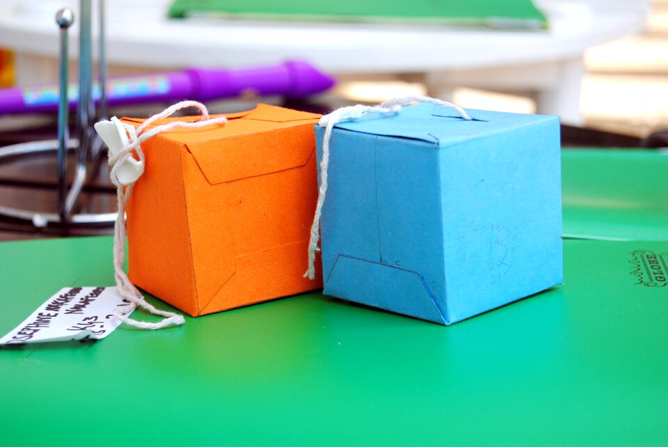 Children paper colorful