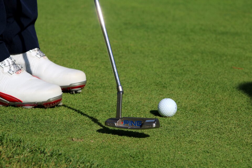 Sport green golfers