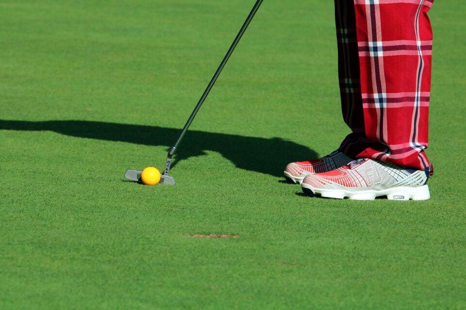 Sport green golfers