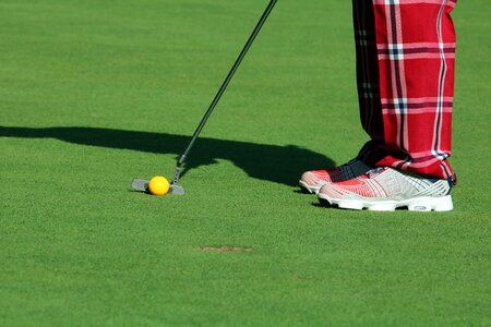 Sport green golfers