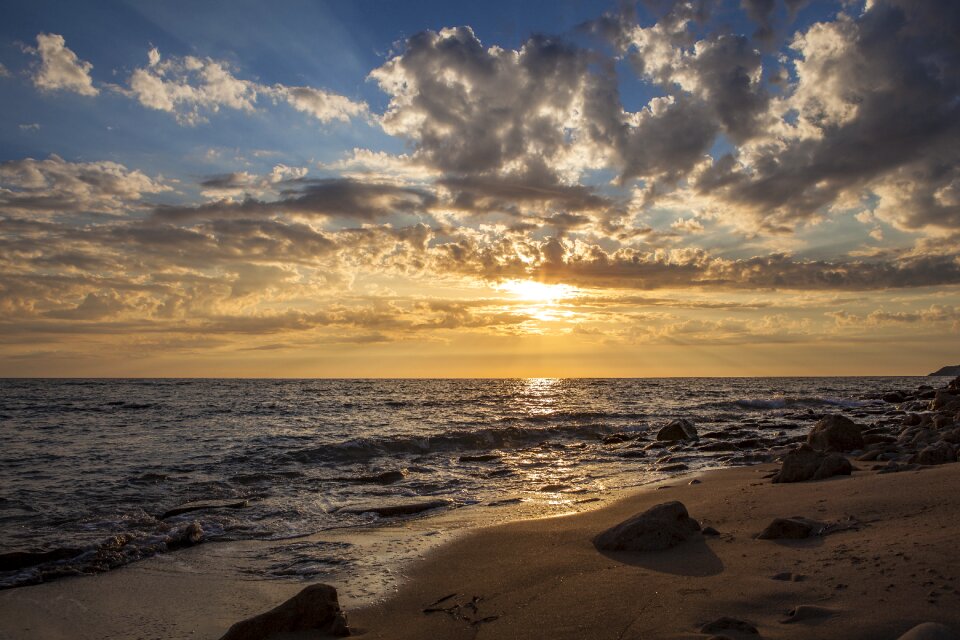 Vacations dusk romantic