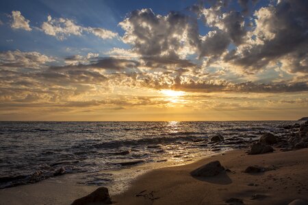 Vacations dusk romantic