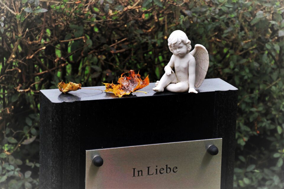 Cemetery bereavement the tomb of