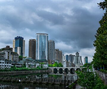 Skyline cityscape guiyang photo