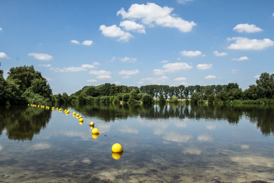 Beach water landscape photo