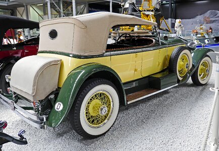 Convertible multi coloured green yellow