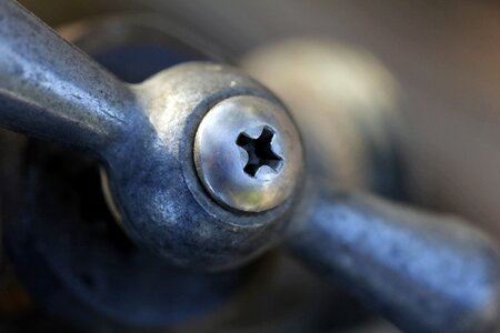 Faucet metal valve photo
