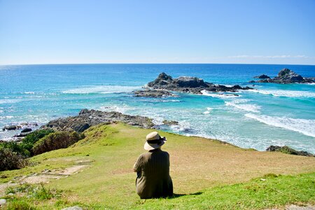 Relaxation coastal nature photo