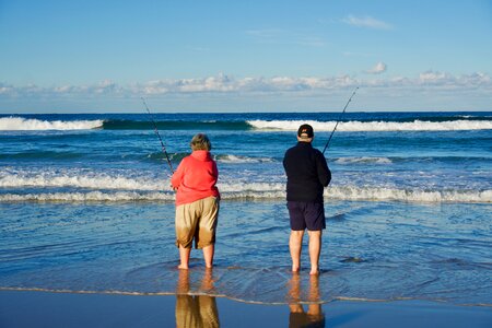 Catch peaceful anglers