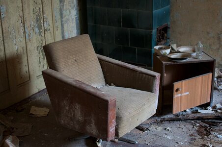 Room chair interior