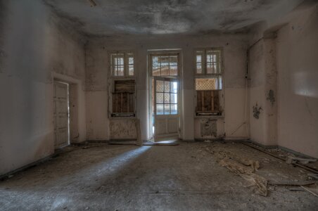 Door empty asylum photo