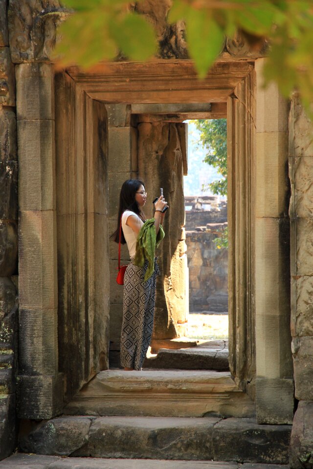 Temple architecture travel
