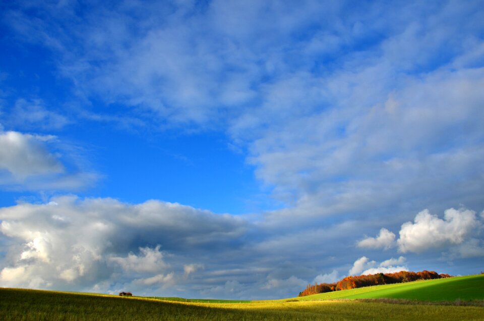 Rural clouds sky
