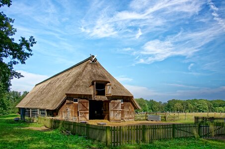Lüneburg heath sheep barn nature reserve