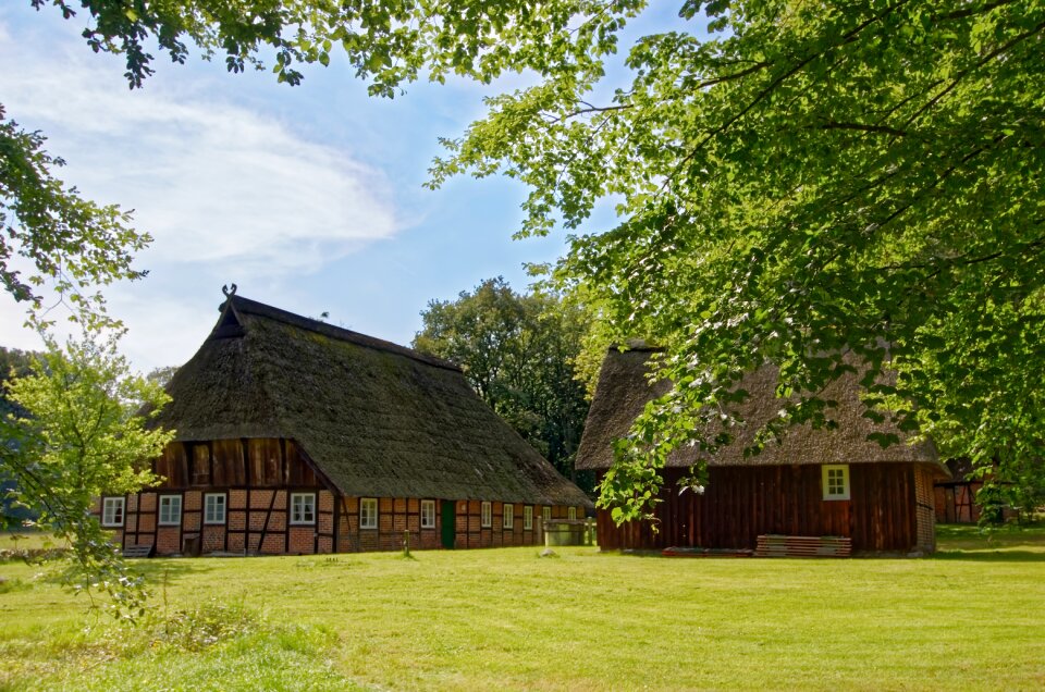 Lüneburg heath homestead nature reserve