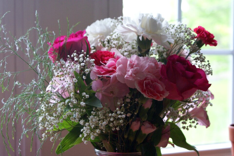 Arrangement bouquet white