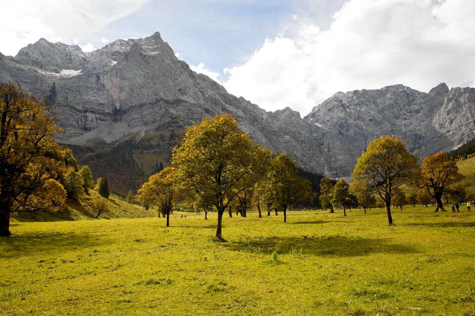 Engalm karwendel landscape